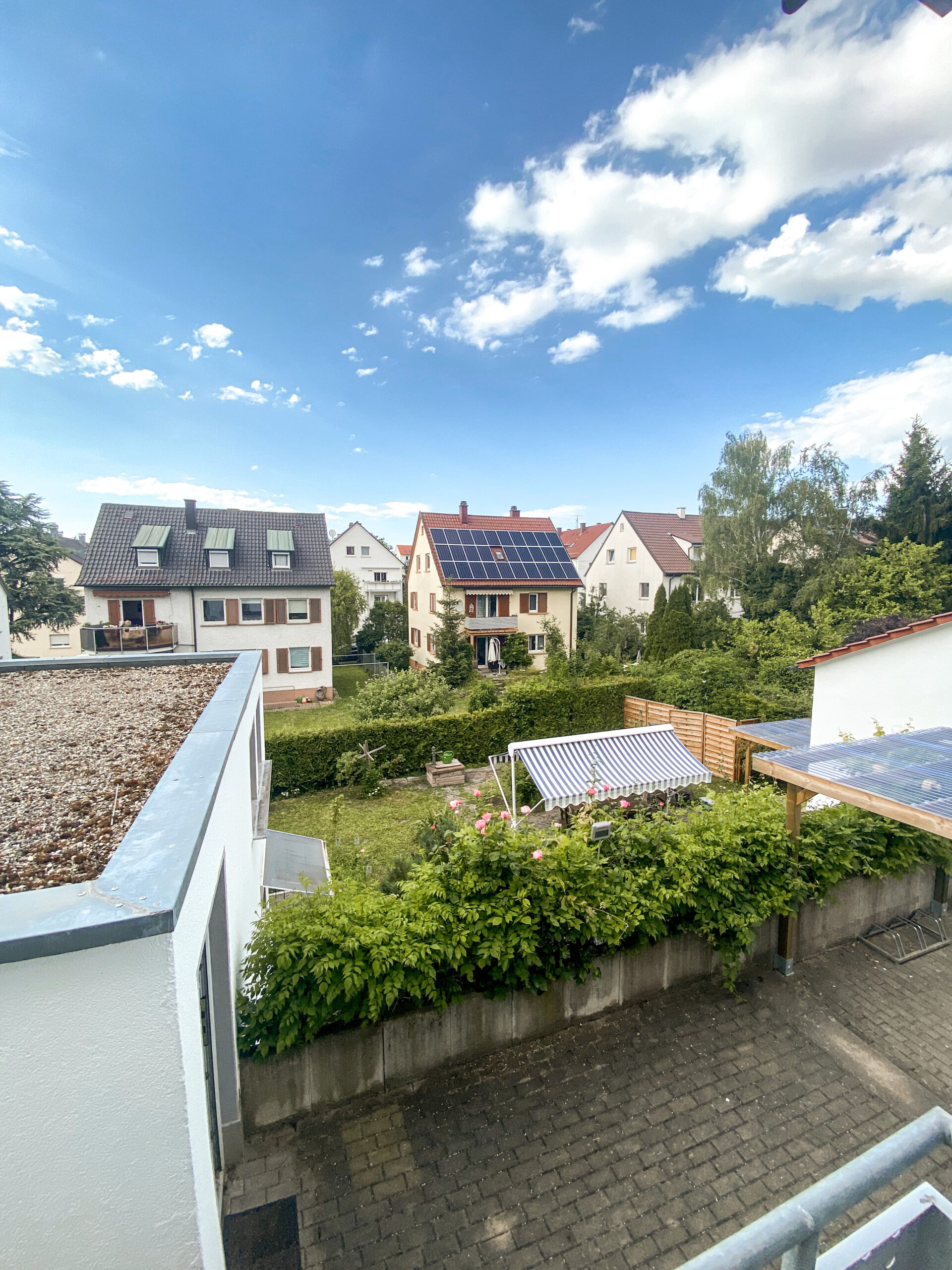 Außblick Balkon Nord