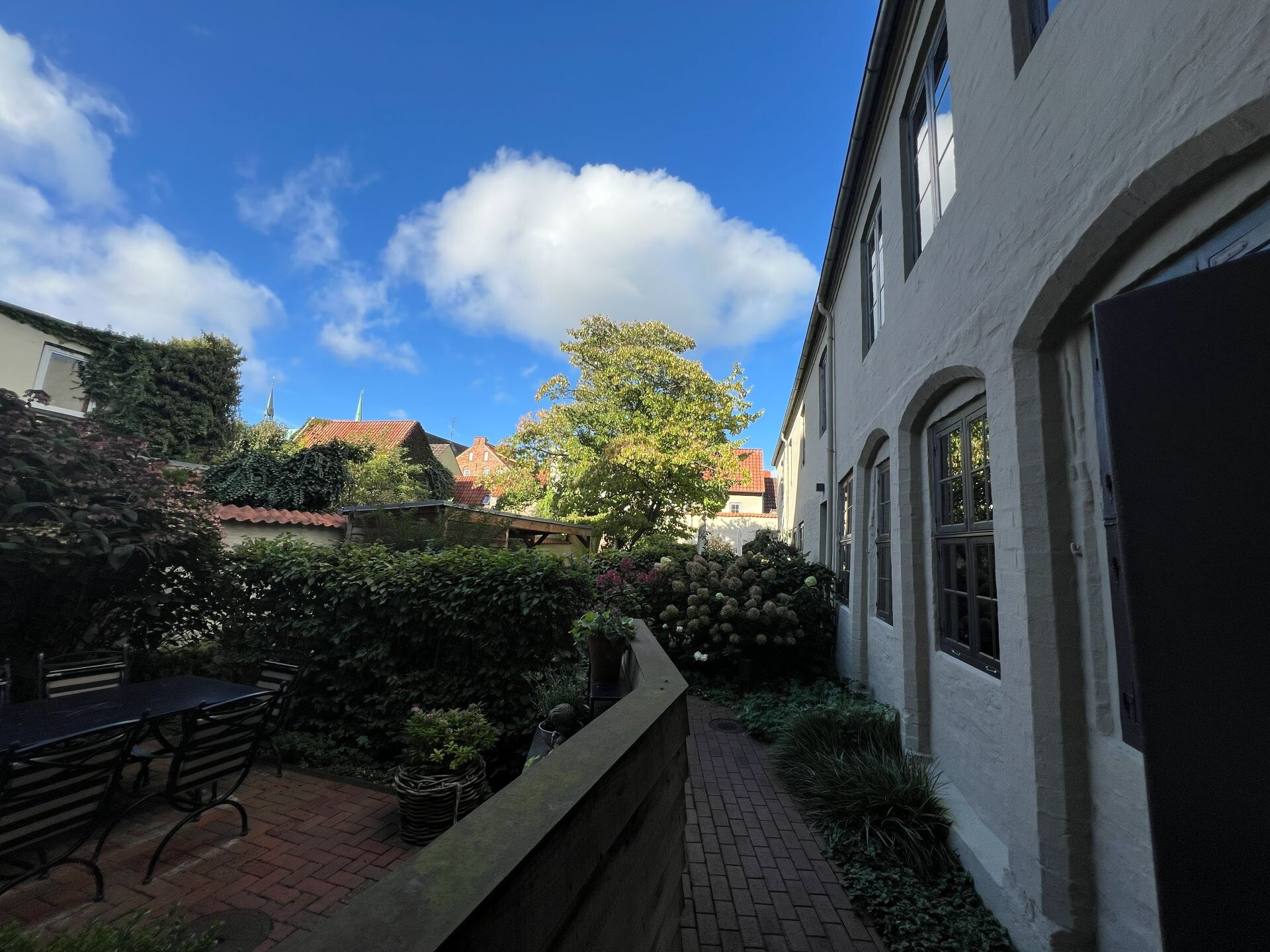 Blick in den Garten