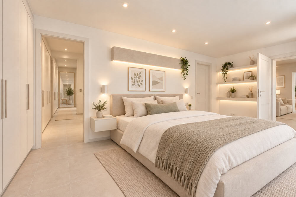 Schlafzimmer (Visualisierung)